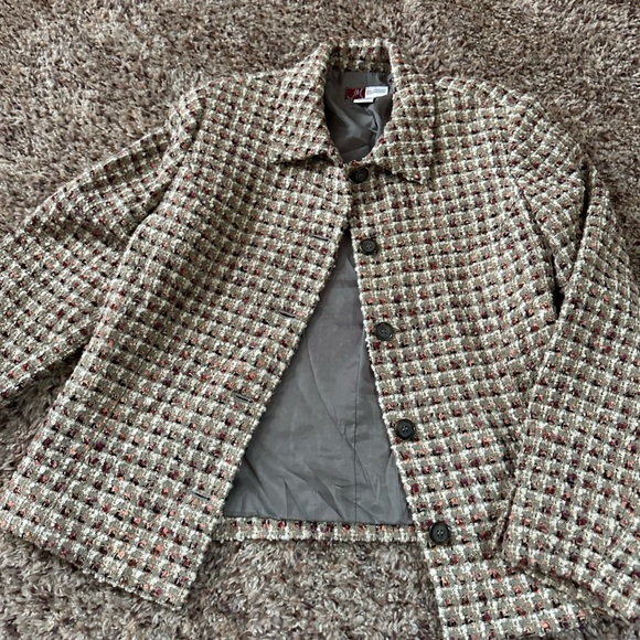 JM Collection Blazer Suit Jacket SIZE 8P - Picture 7 of 9